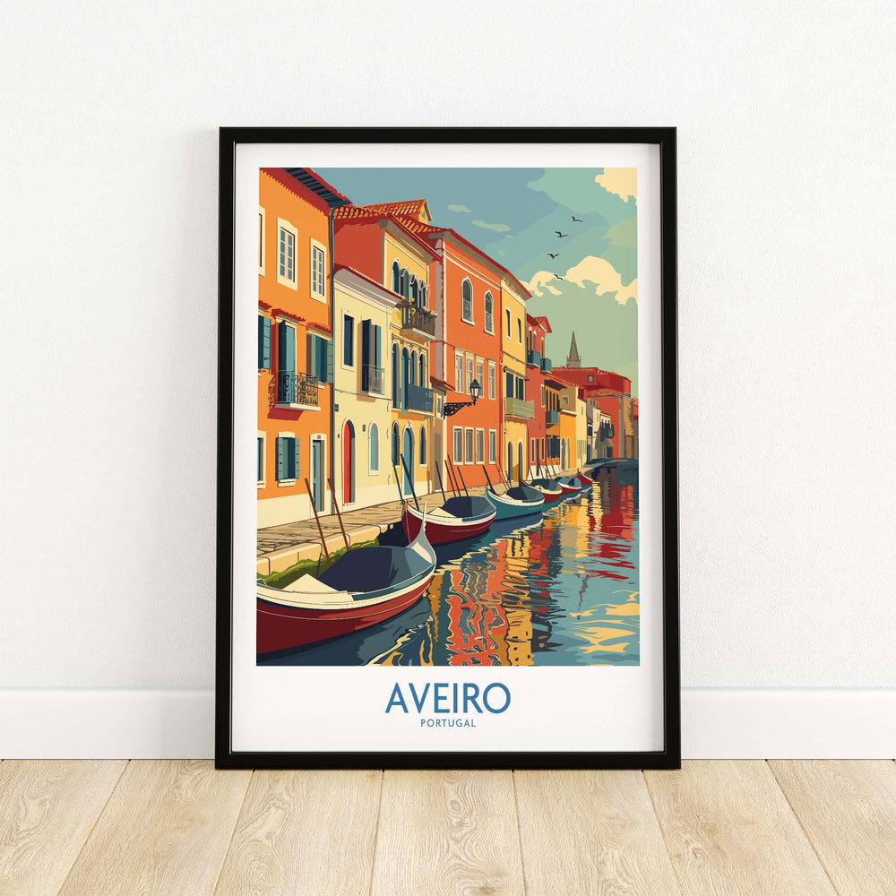 Aveiro Art Print part of our best collection or travel posters and prints - This Art World