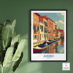 Aveiro Art Print part of our best collection or travel posters and prints - This Art World