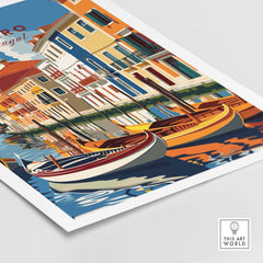 Aveiro Poster Portugal part of our best collection or travel posters and prints - This Art World