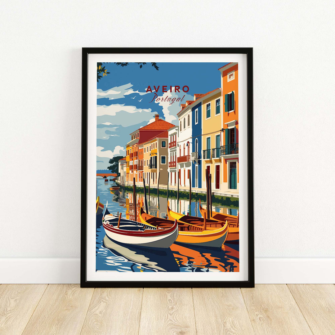 Aveiro Poster Portugal part of our best collection or travel posters and prints - This Art World