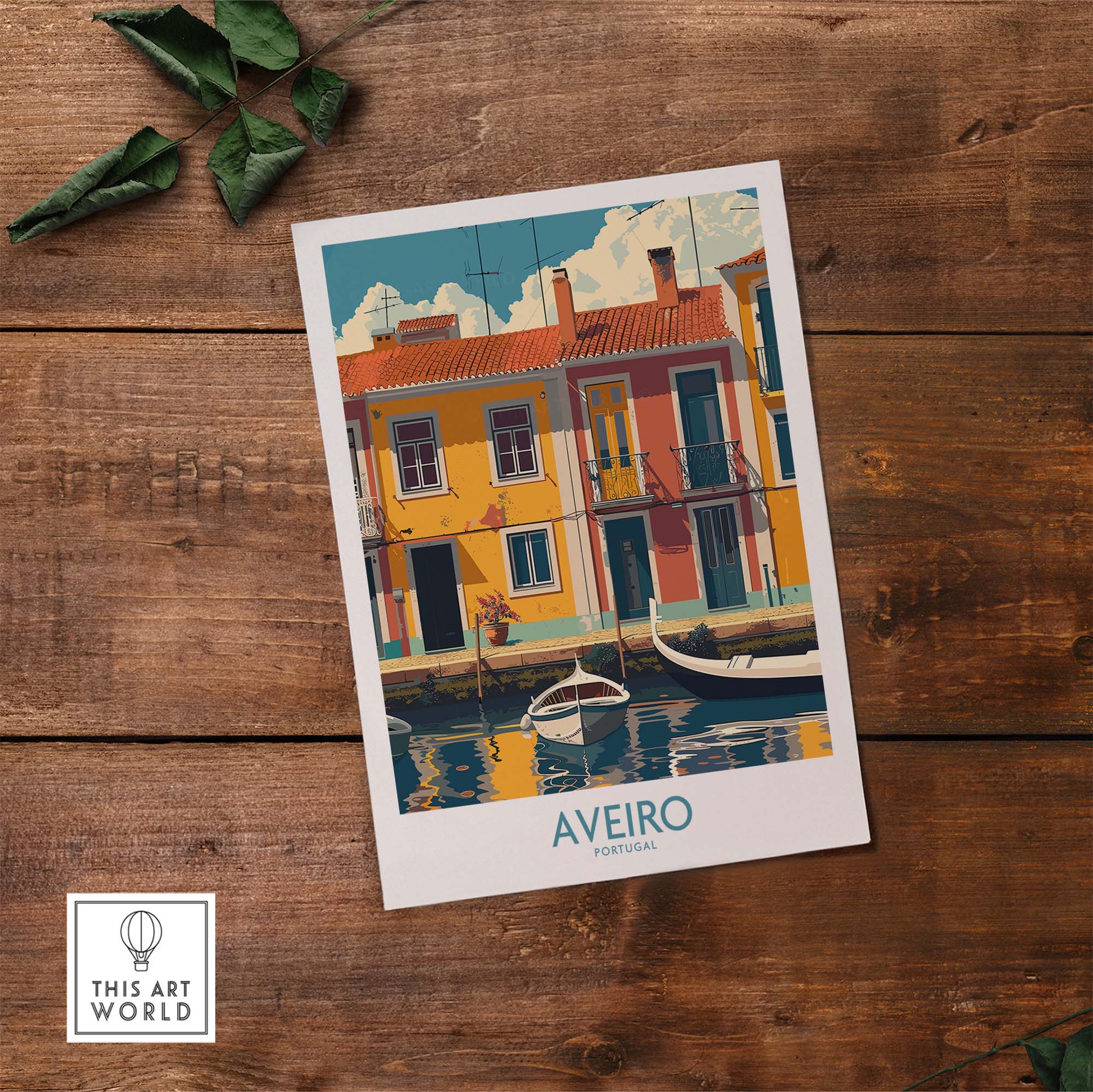 Aveiro Poster Print part of our best collection or travel posters and prints - This Art World