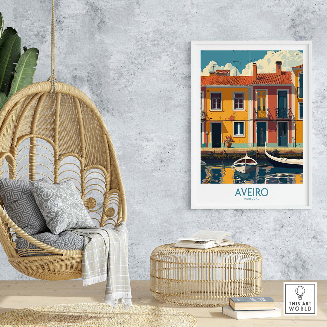 Aveiro Poster Print part of our best collection or travel posters and prints - This Art World