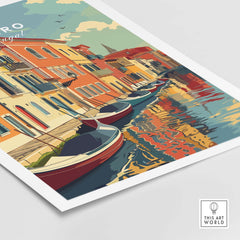 Aveiro Wall Art Print part of our best collection or travel posters and prints - This Art World