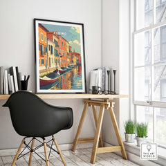 Aveiro Wall Art Print part of our best collection or travel posters and prints - This Art World