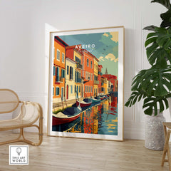 Aveiro Wall Art Print part of our best collection or travel posters and prints - This Art World