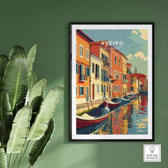 Aveiro Wall Art Print part of our best collection or travel posters and prints - This Art World