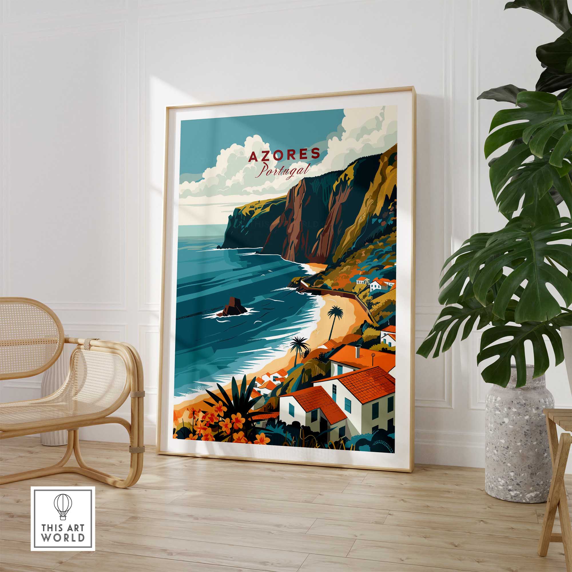 Azores Art Print-This Art World