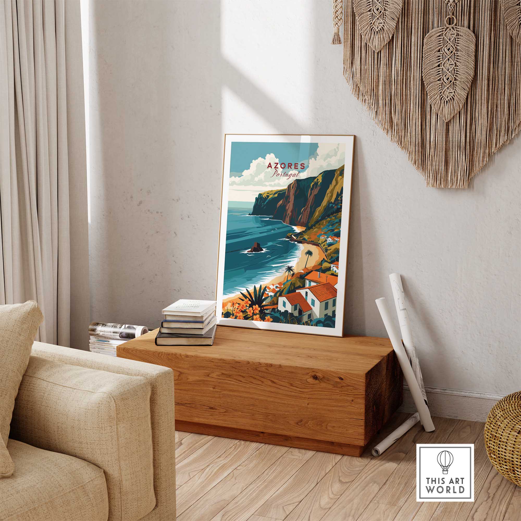 Azores Art Print-This Art World