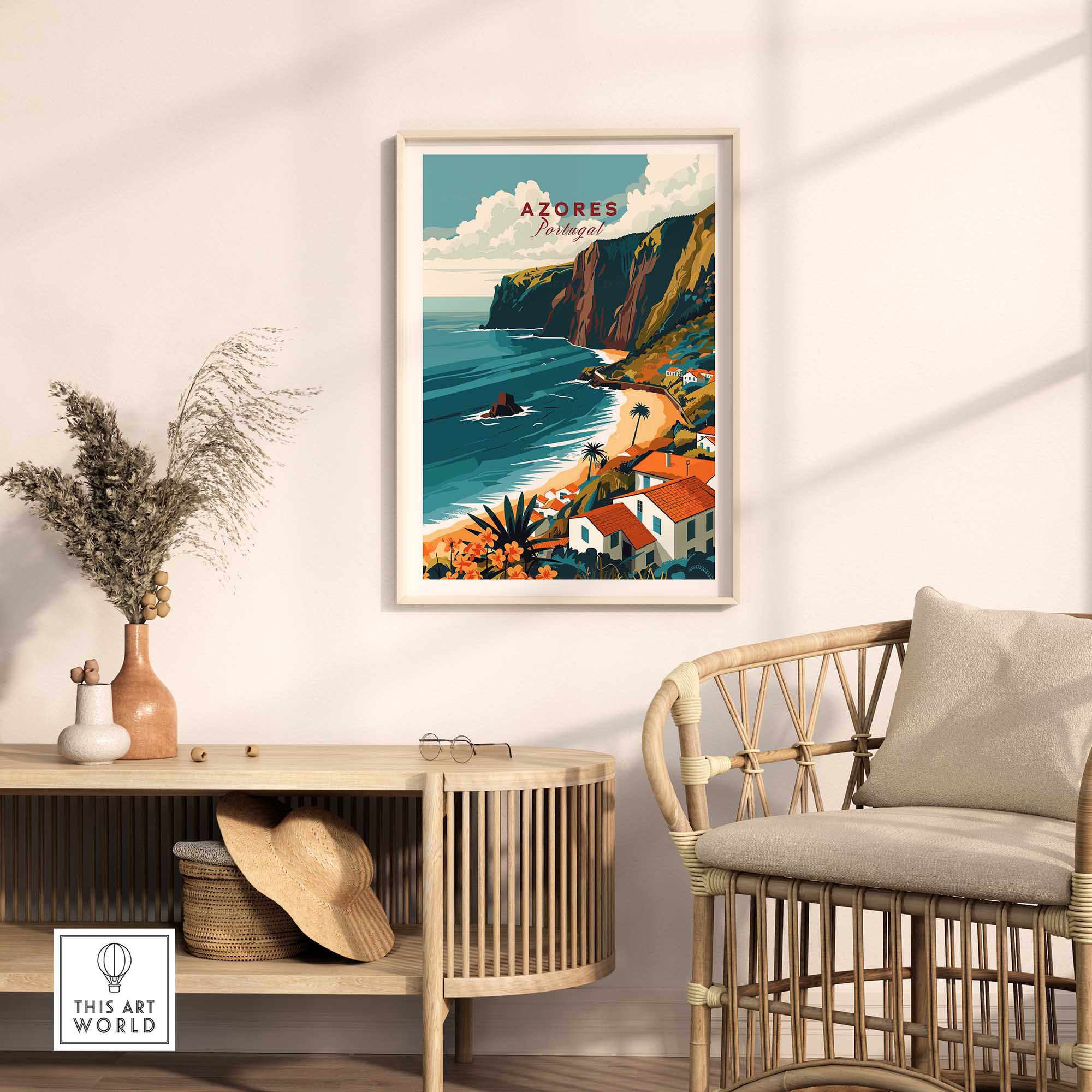 Azores Art Print-This Art World