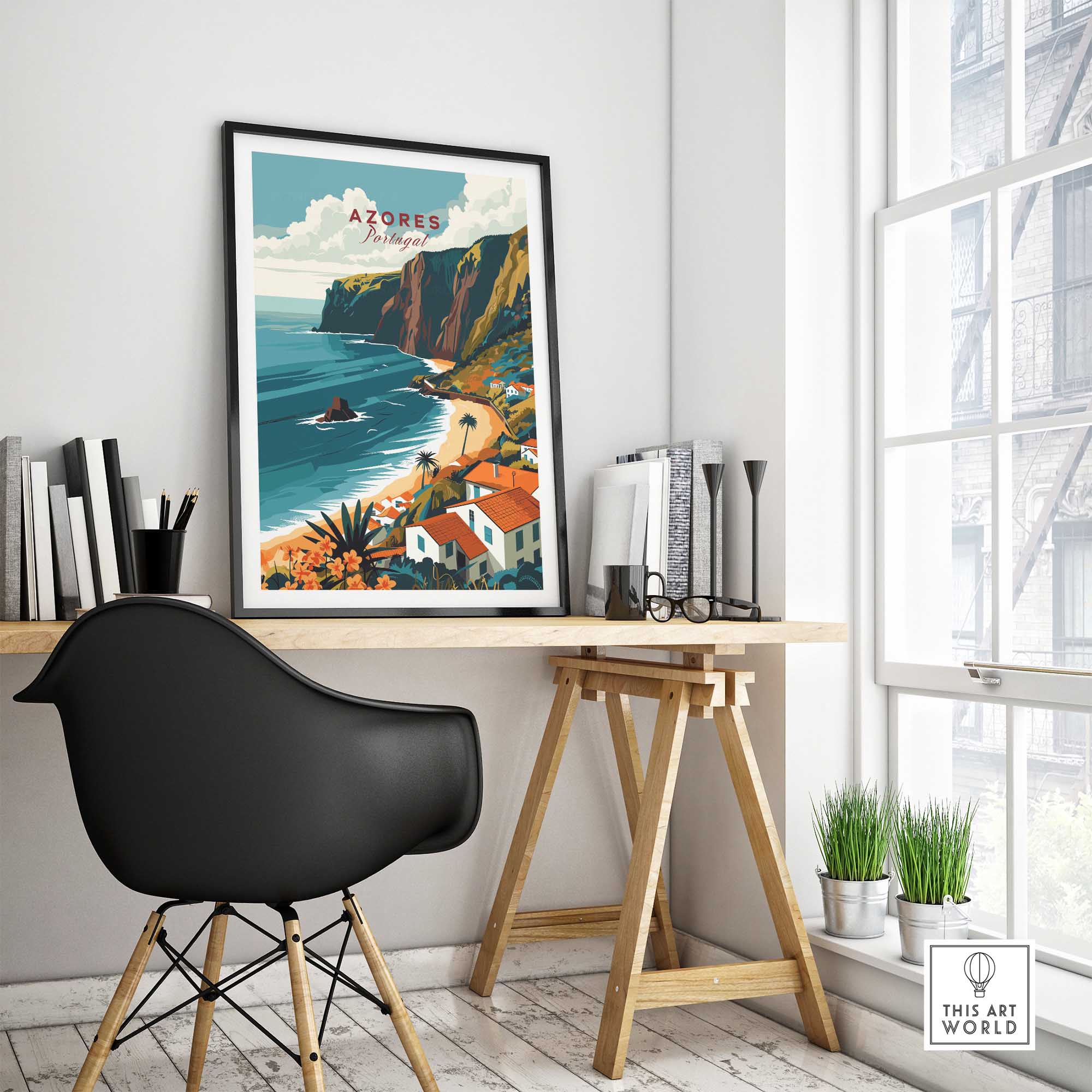 Azores Art Print-This Art World