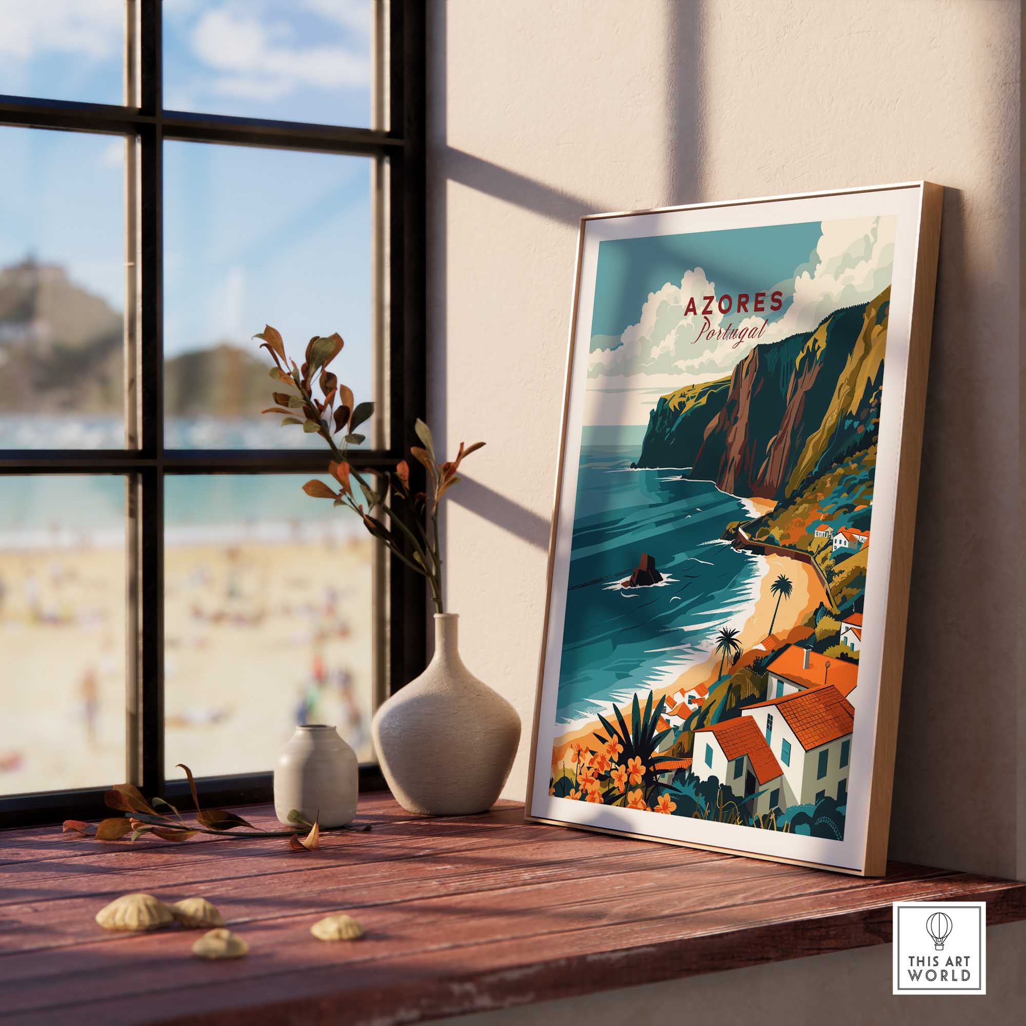 Azores Art Print-This Art World