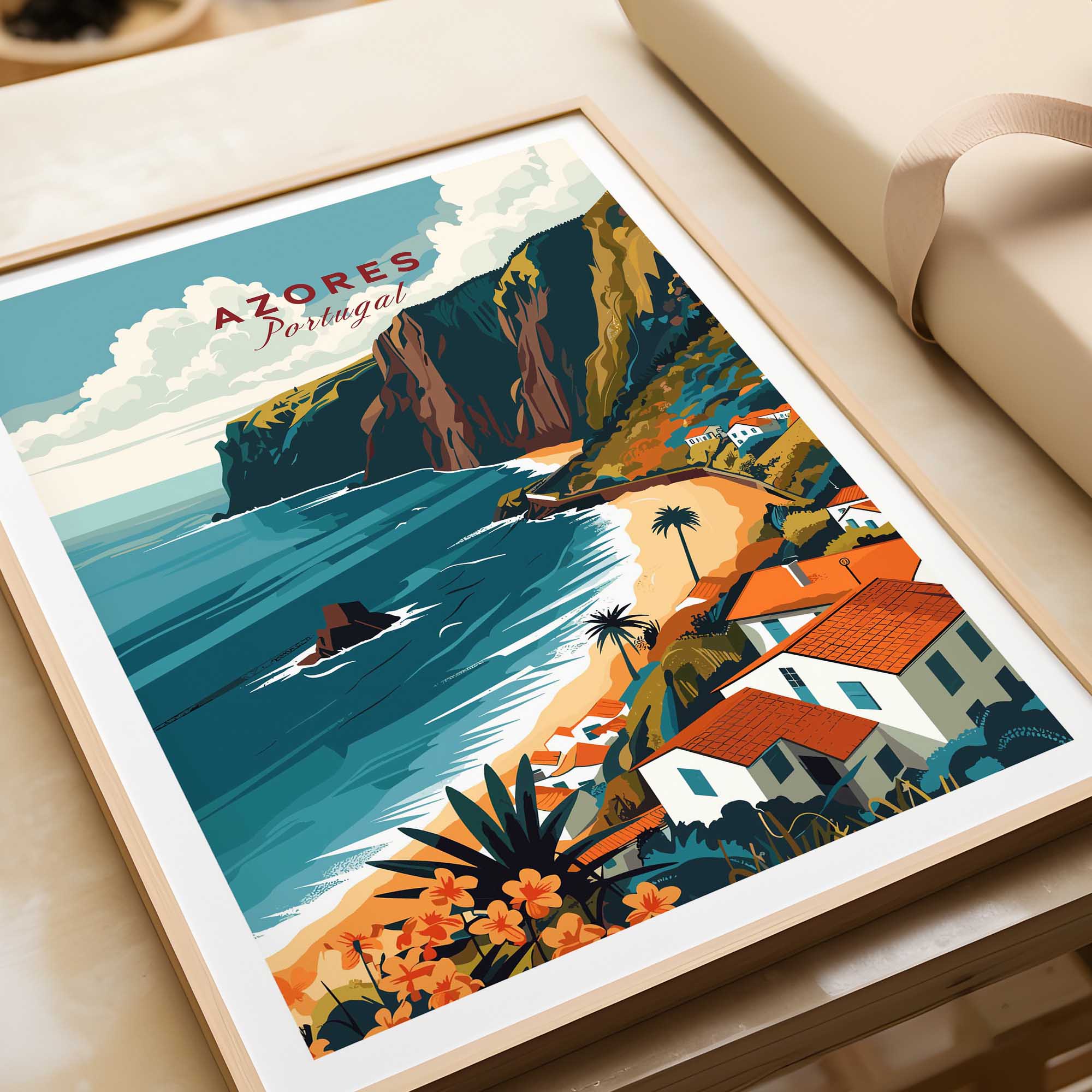 Azores Art Print-This Art World