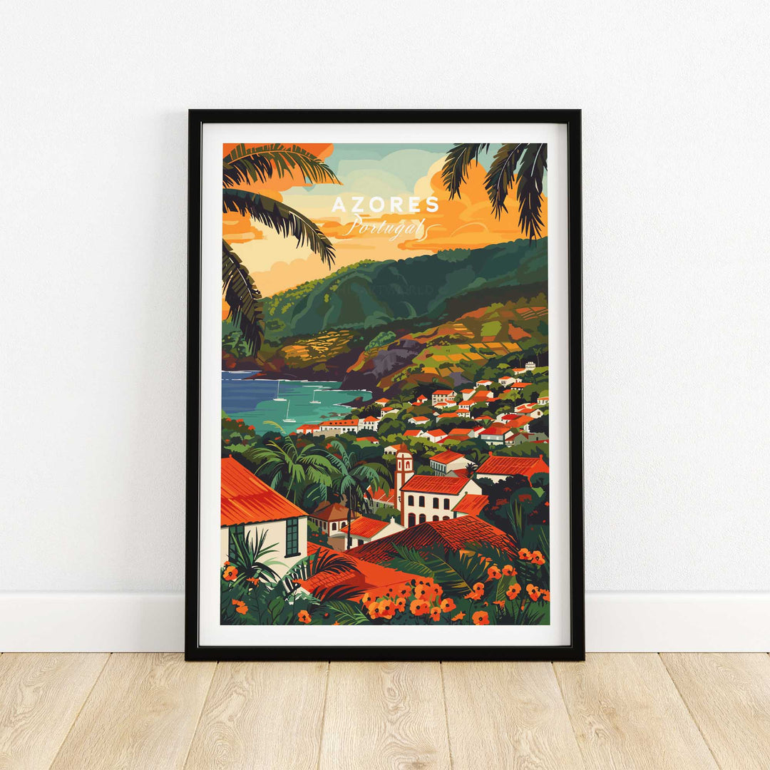 Azores Portugal Poster-This Art World