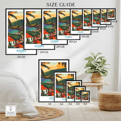 Azores Portugal Print-This Art World