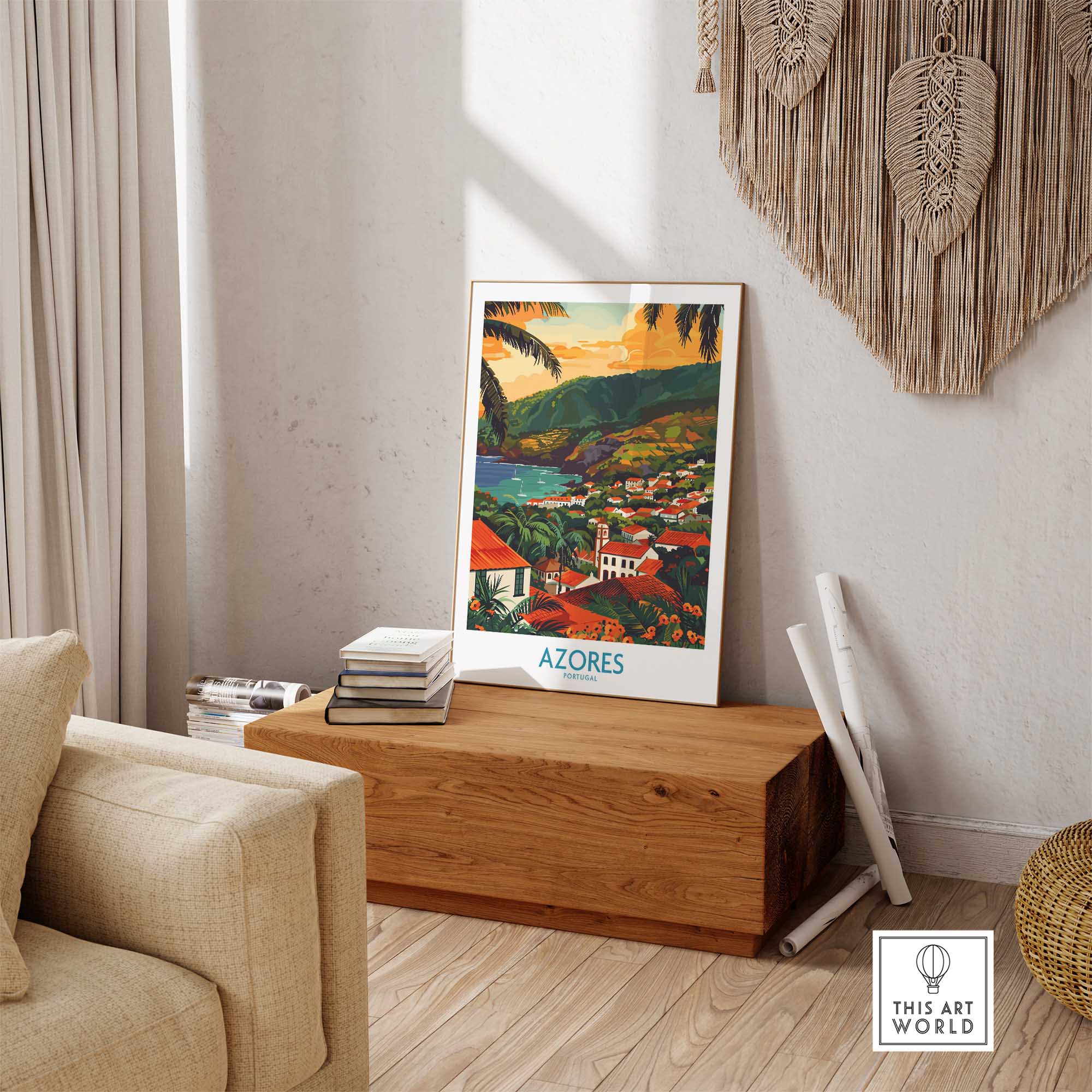 Azores Portugal Print-This Art World