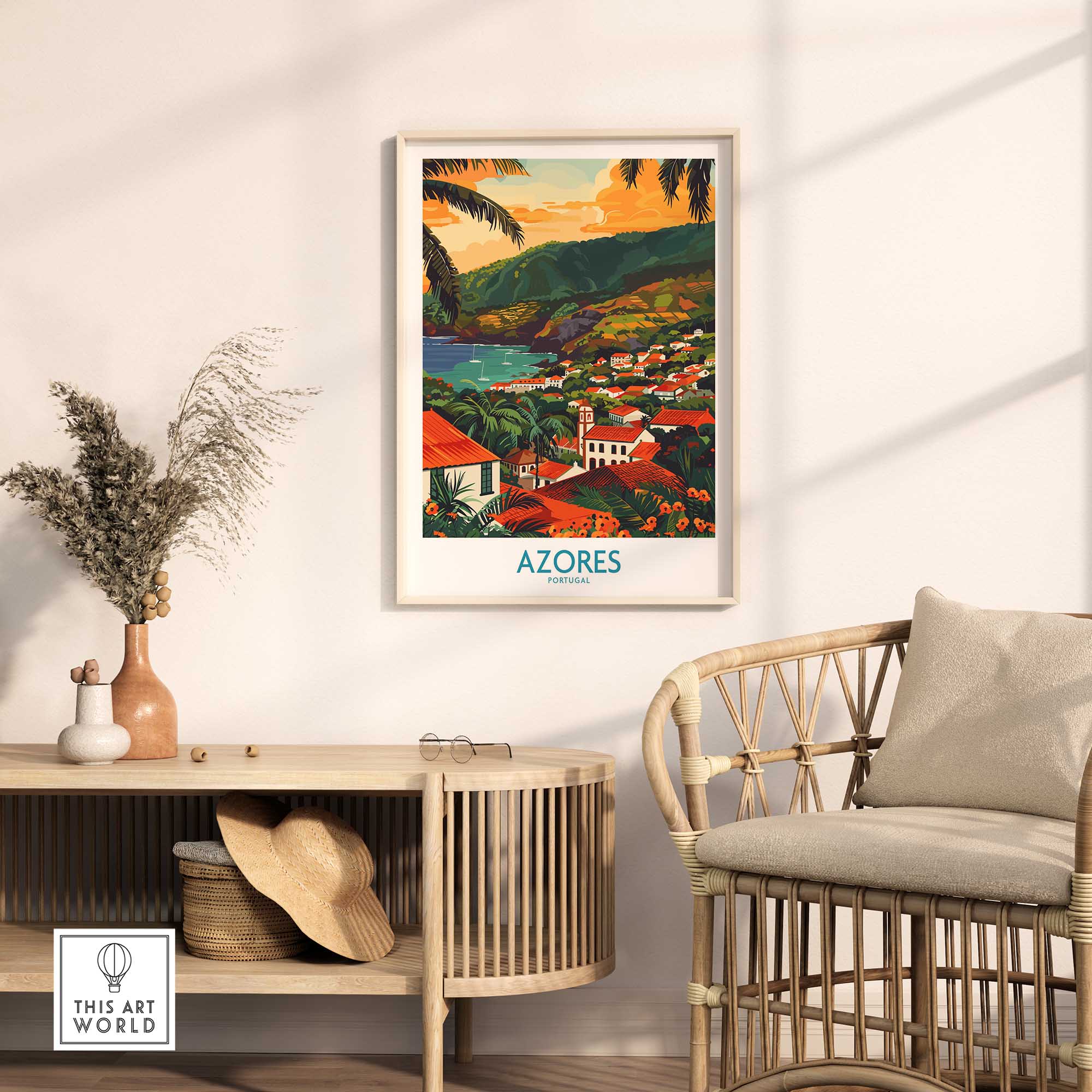 Azores Portugal Print-This Art World