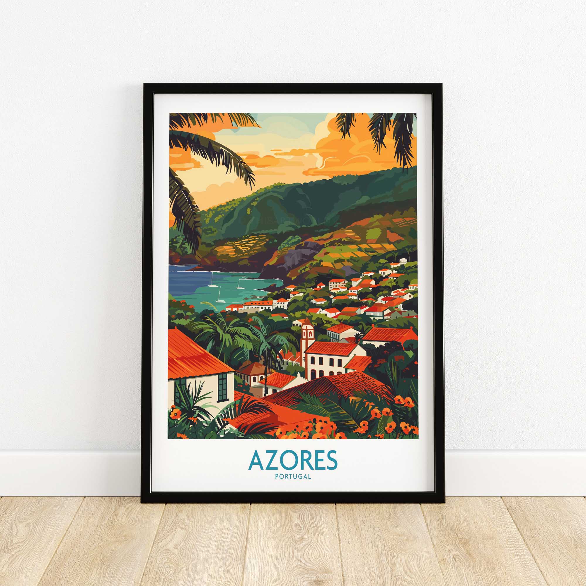 Azores Portugal Print-This Art World