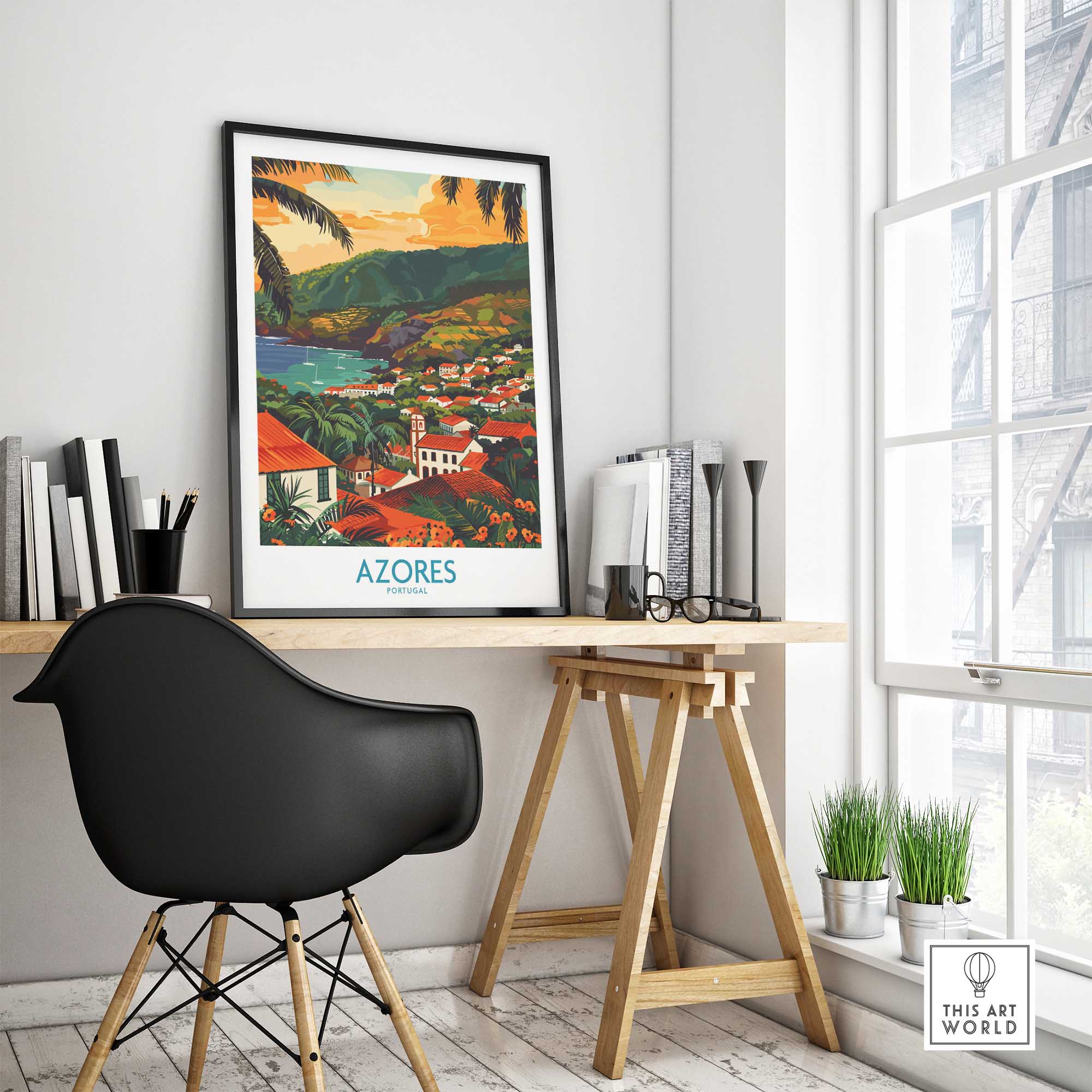 Azores Portugal Print-This Art World