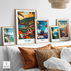 Azores Portugal Print-This Art World