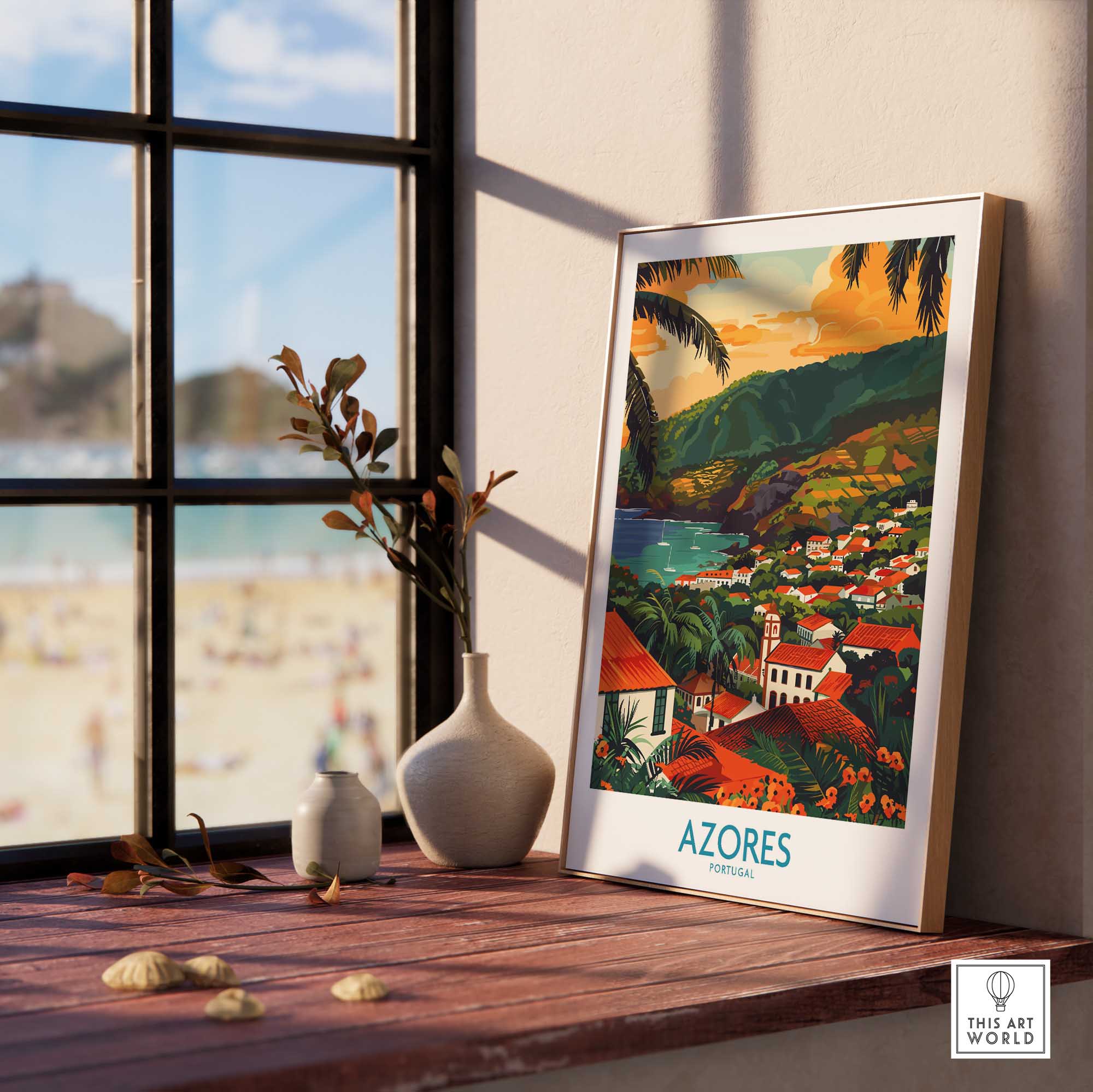 Azores Portugal Print-This Art World