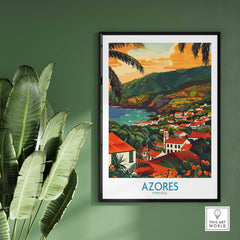 Azores Portugal Print-This Art World