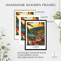Azores Portugal Print-This Art World