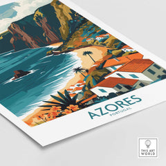 Azores Poster-This Art World