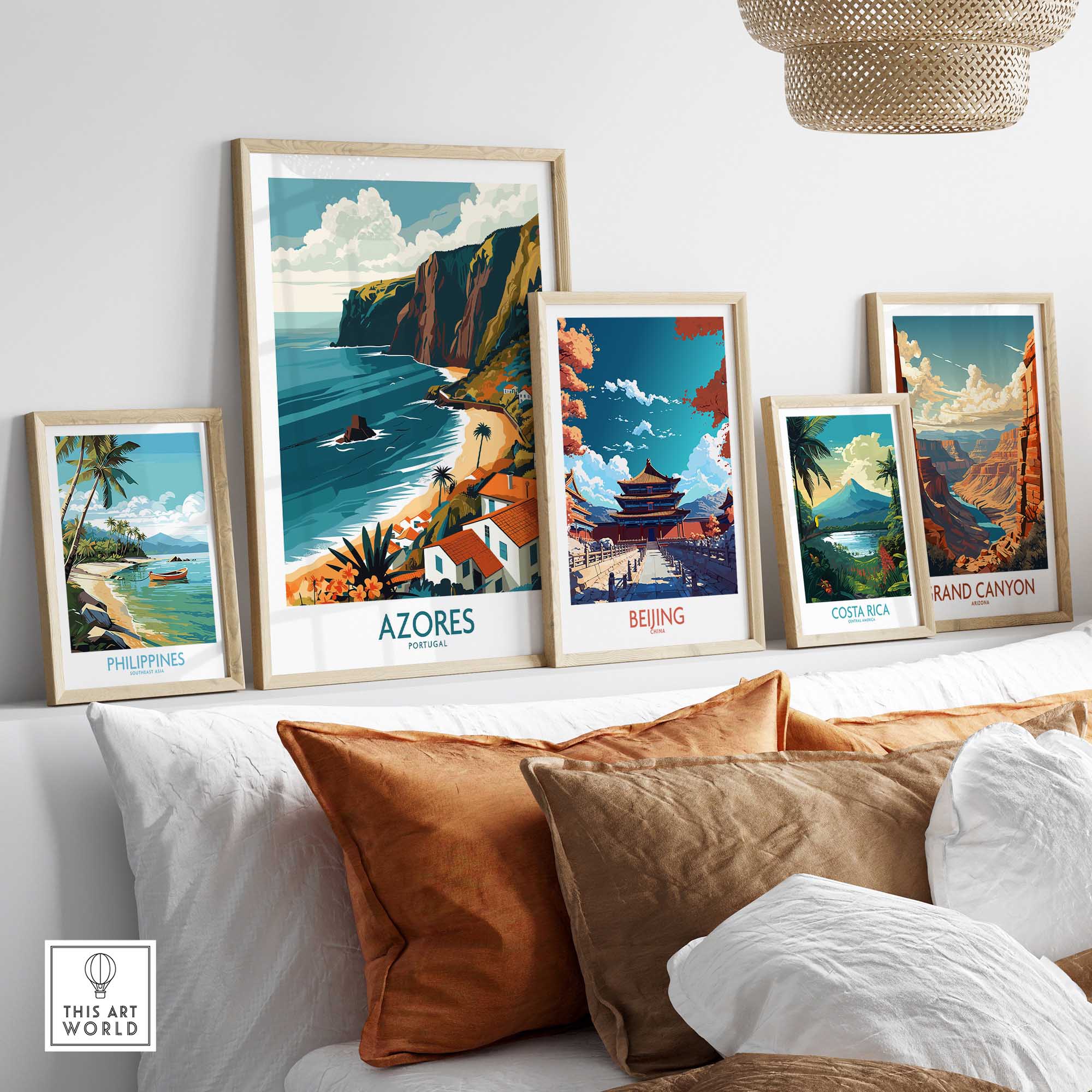 Azores Poster-This Art World