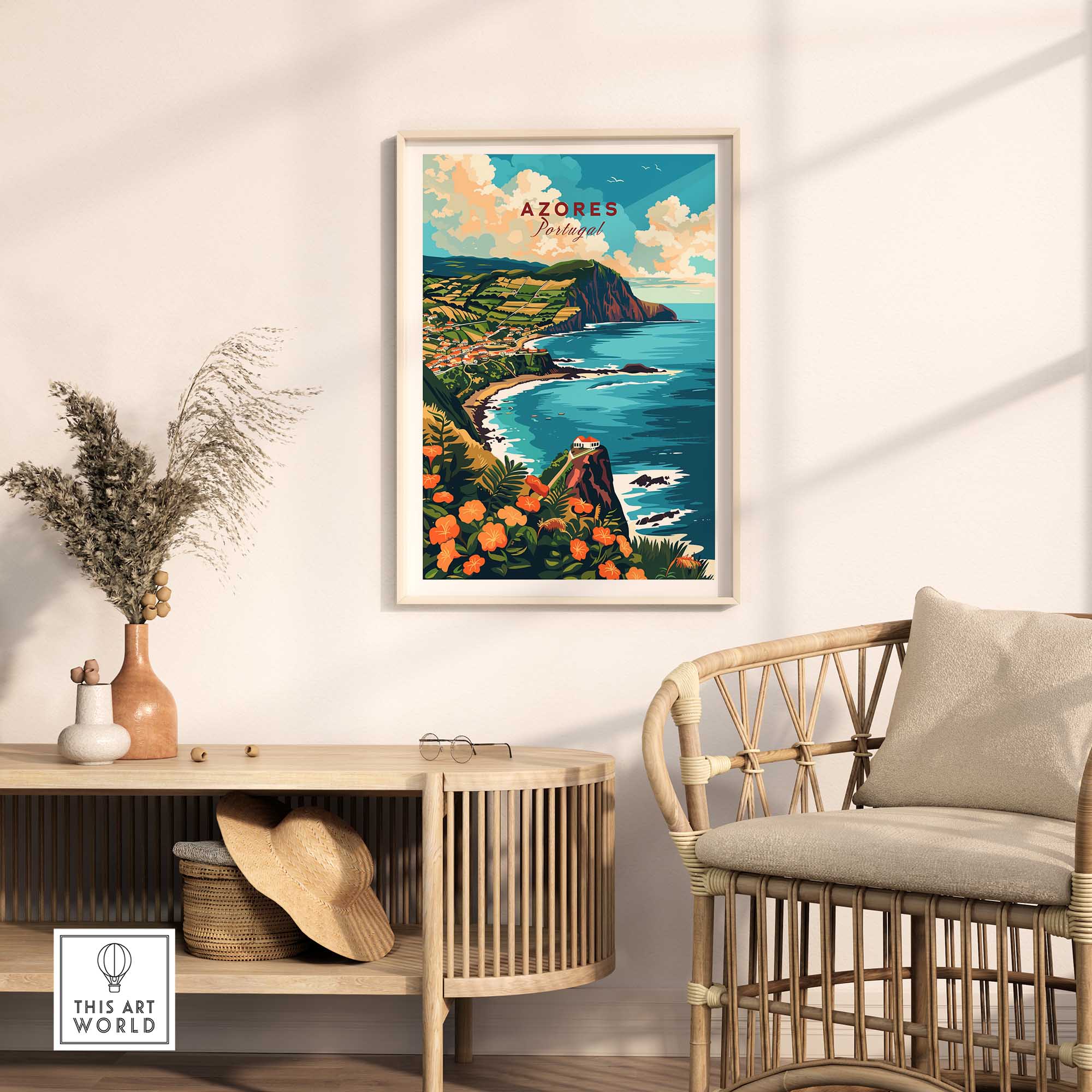 Stunning Azores Poster Print for Your Space – This Art World