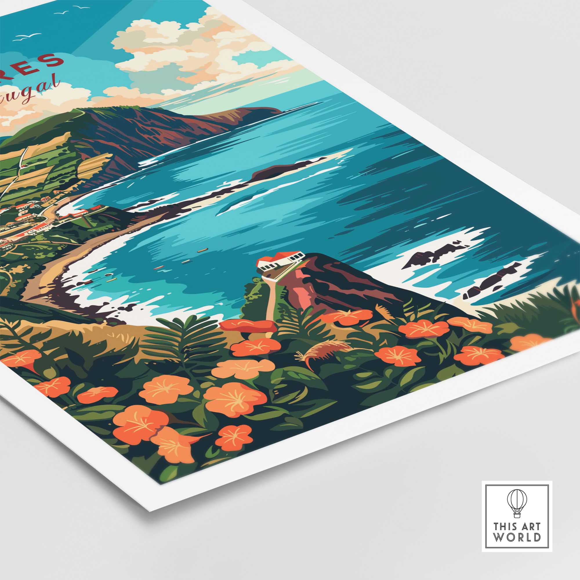 Stunning Azores Poster Print for Your Space – This Art World