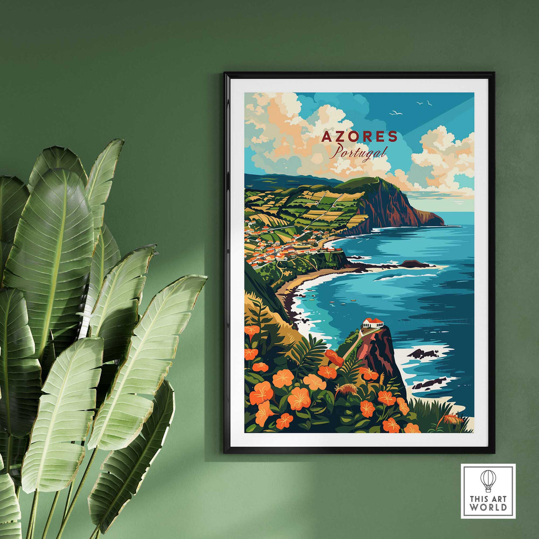 Azores Poster Print-This Art World
