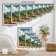 Azores Poster - São Miguel Island-This Art World