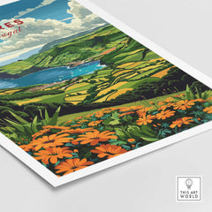 Azores Poster - São Miguel Island-This Art World