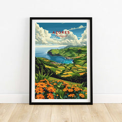 Azores Poster - São Miguel Island-This Art World