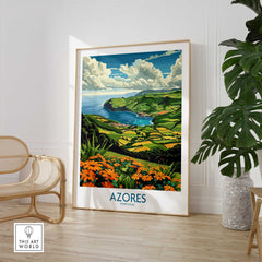 Azores Print - São Miguel Island-This Art World