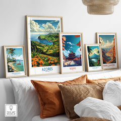 Azores Print - São Miguel Island-This Art World