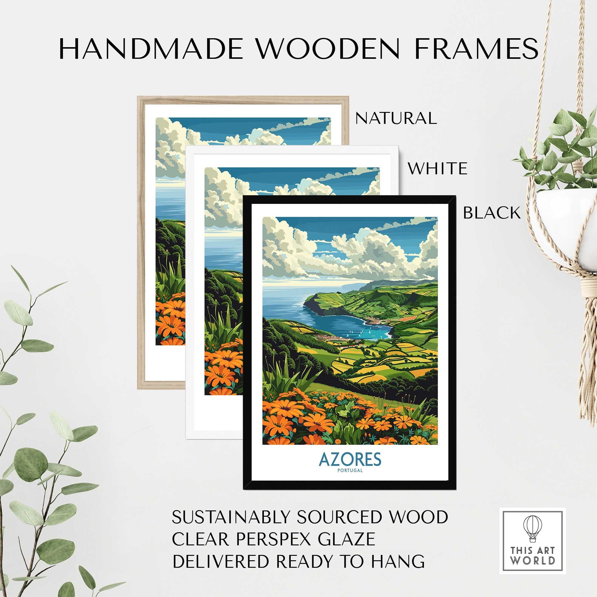 Azores Print - Stunning São Miguel Island Artwork – This Art World