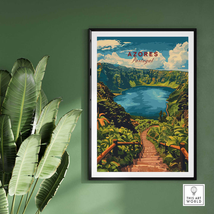 Azores Travel Print-This Art World