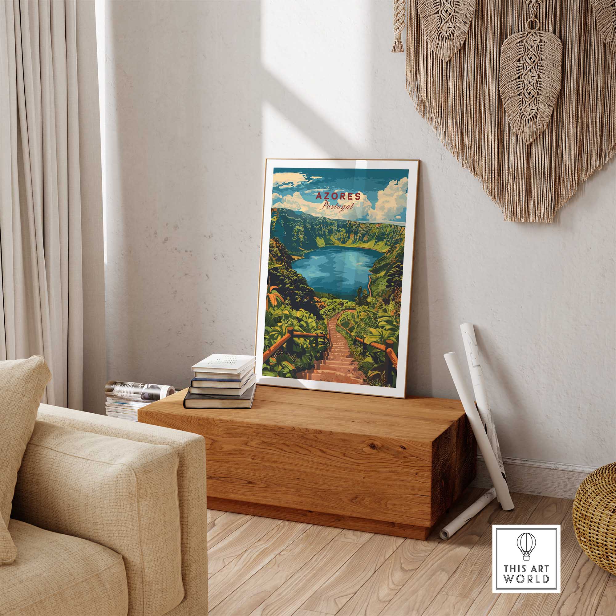 Azores Travel Print-This Art World