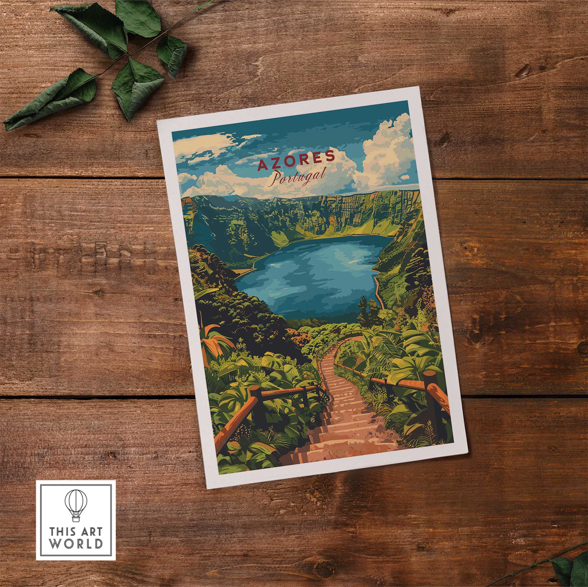 Azores Travel Print-This Art World