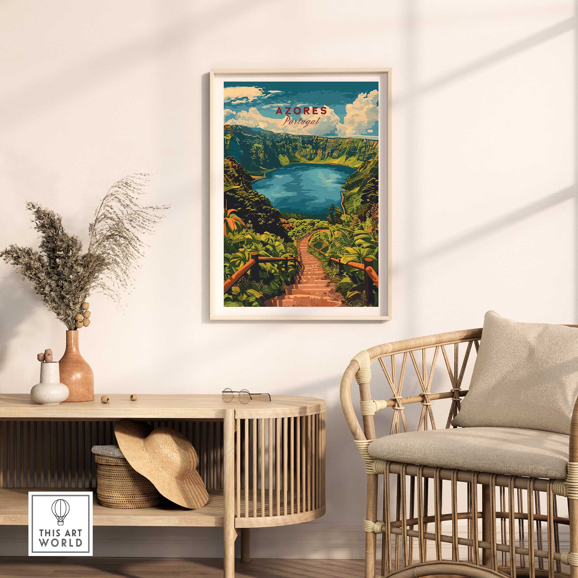 Azores Travel Print-This Art World
