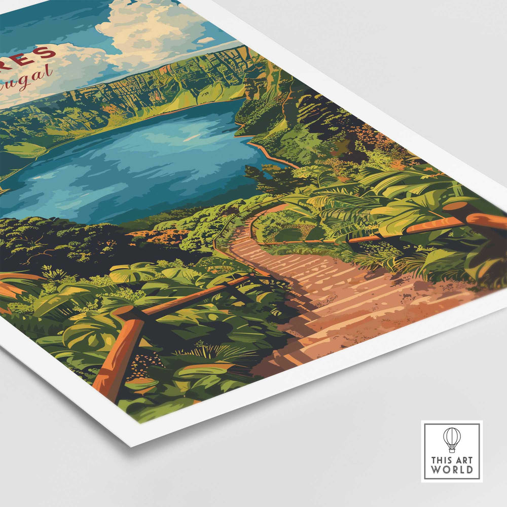 Azores Travel Print-This Art World