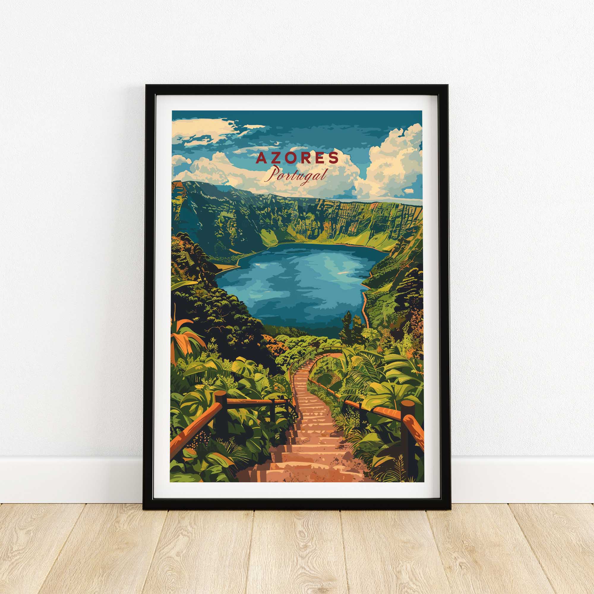 Azores Travel Print-This Art World