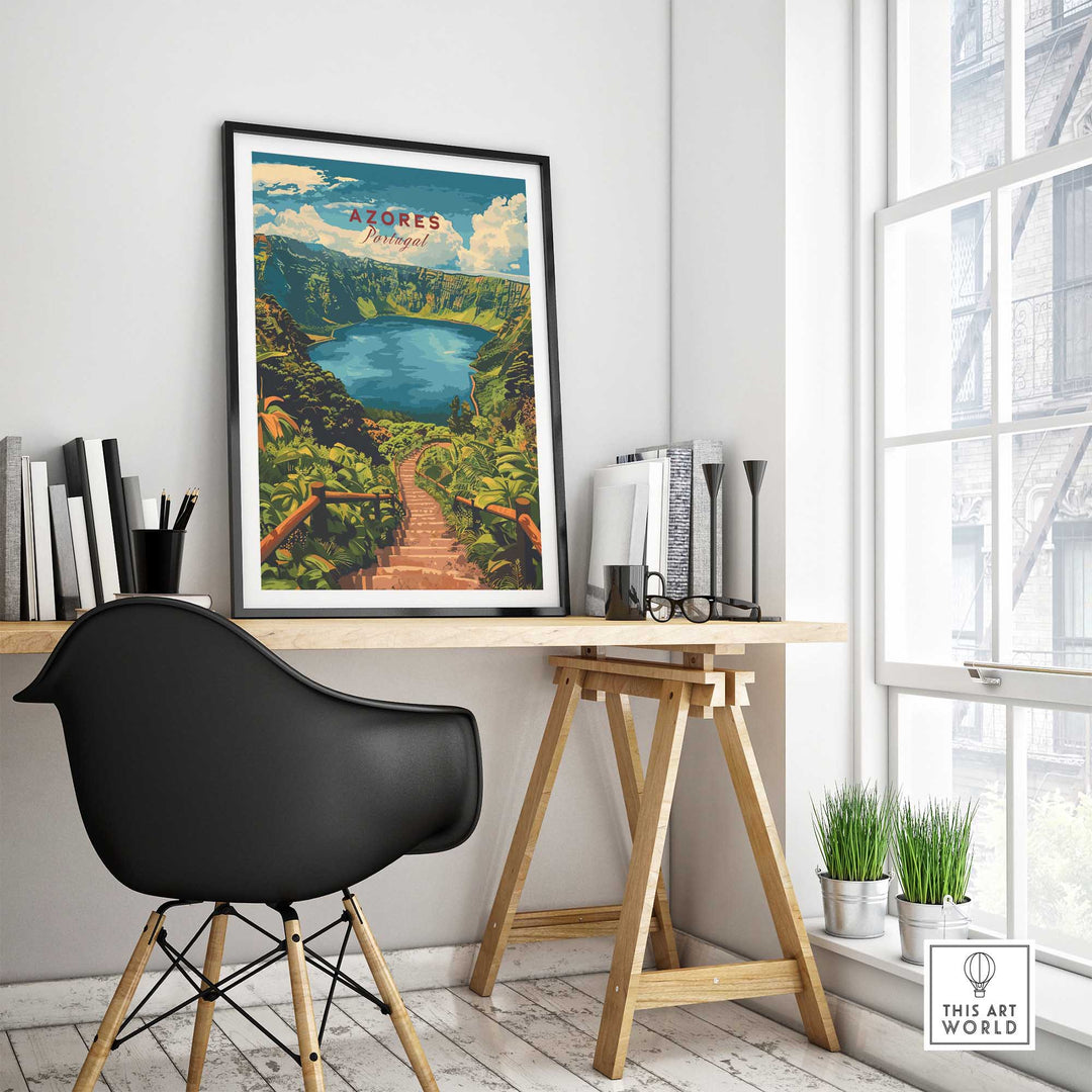 Azores Travel Print-This Art World