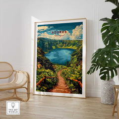 Azores Travel Print-This Art World