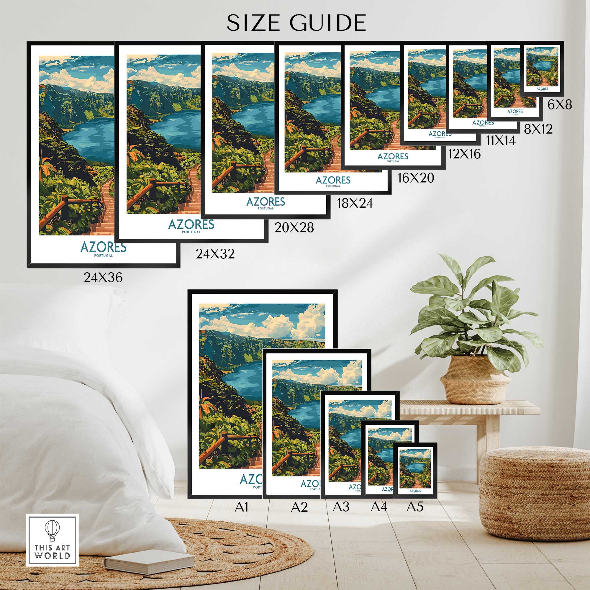 Azores Wall Art-This Art World