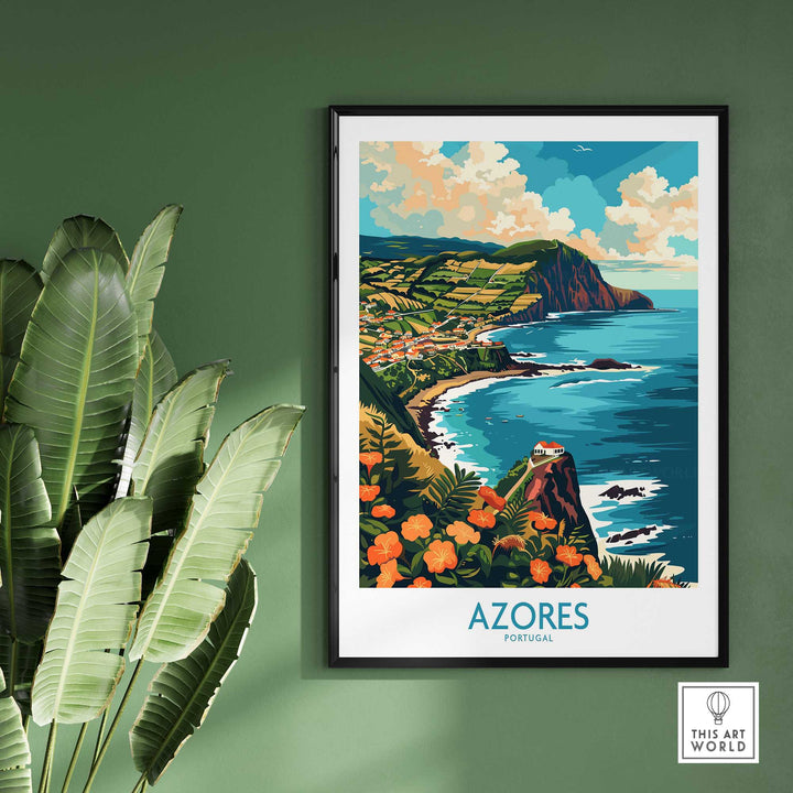 Azores Wall Art Print-This Art World