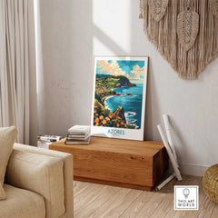 Azores Wall Art Print-This Art World