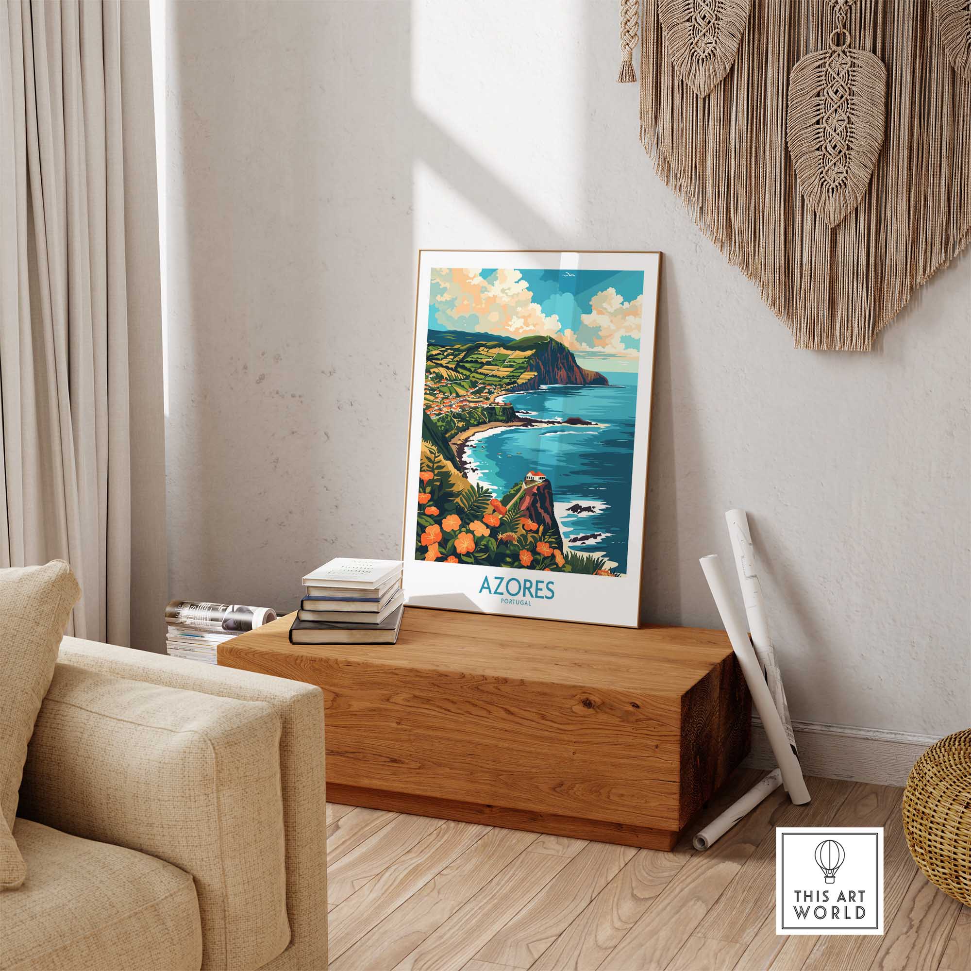 Azores Wall Art Print-This Art World