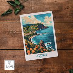 Azores Wall Art Print-This Art World